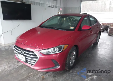 2017 Hyundai Elantra Se from USA, damaged, VIN KMHD74LF0HU109854